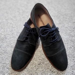Banana Republic Leather 8 Men Suede Dress Shoes